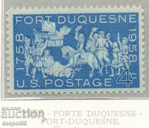 1958. USA. Fort Duquesne.