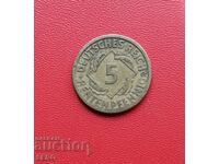 Germany-5 pfennig 1924 A-Berlin