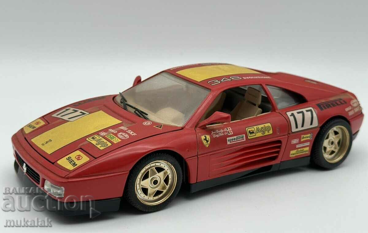 1:18 Bburago Ferrari 348 tb MODEL DE JUCĂRIE TROLLEY