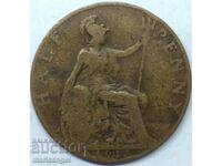 1/2 Penny 1913 Great Britain Bronze