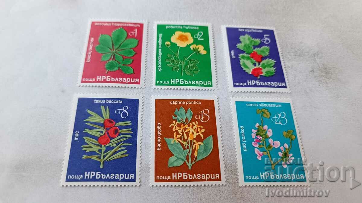 Timbre poștale NRB Flori