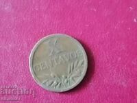 1947 10 centavos Portugalia