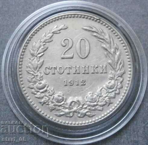 20 de cenți 1912