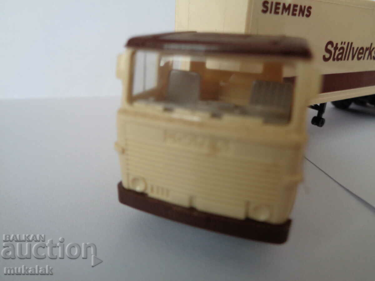 Licitație WIKING 1:87 H0 SCANIA CAMION ANVELOPE MODEL DE JUCĂRII TROLLER