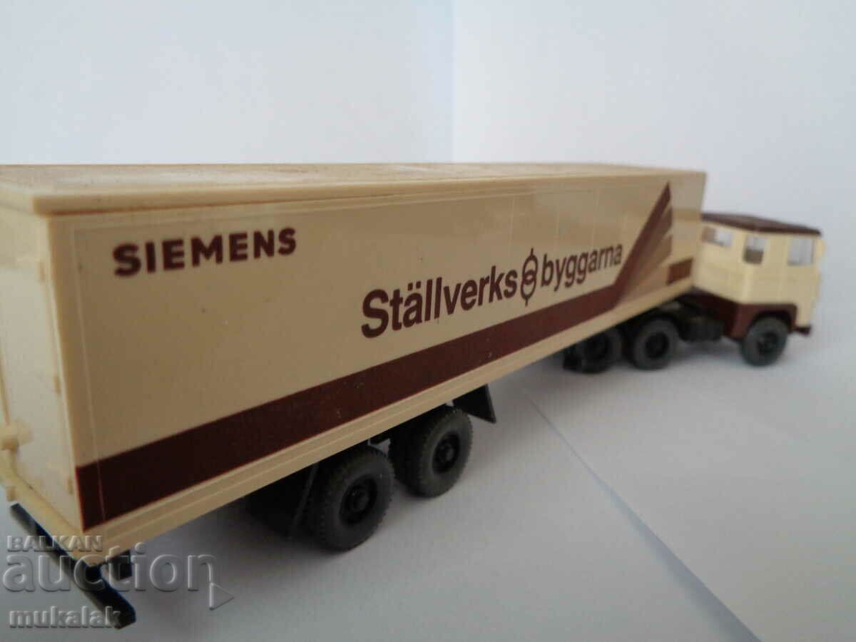 WIKING 1:87 H0 SCANIA CAMION ANVELOPE MODEL DE JUCĂRII TROLLER - 5