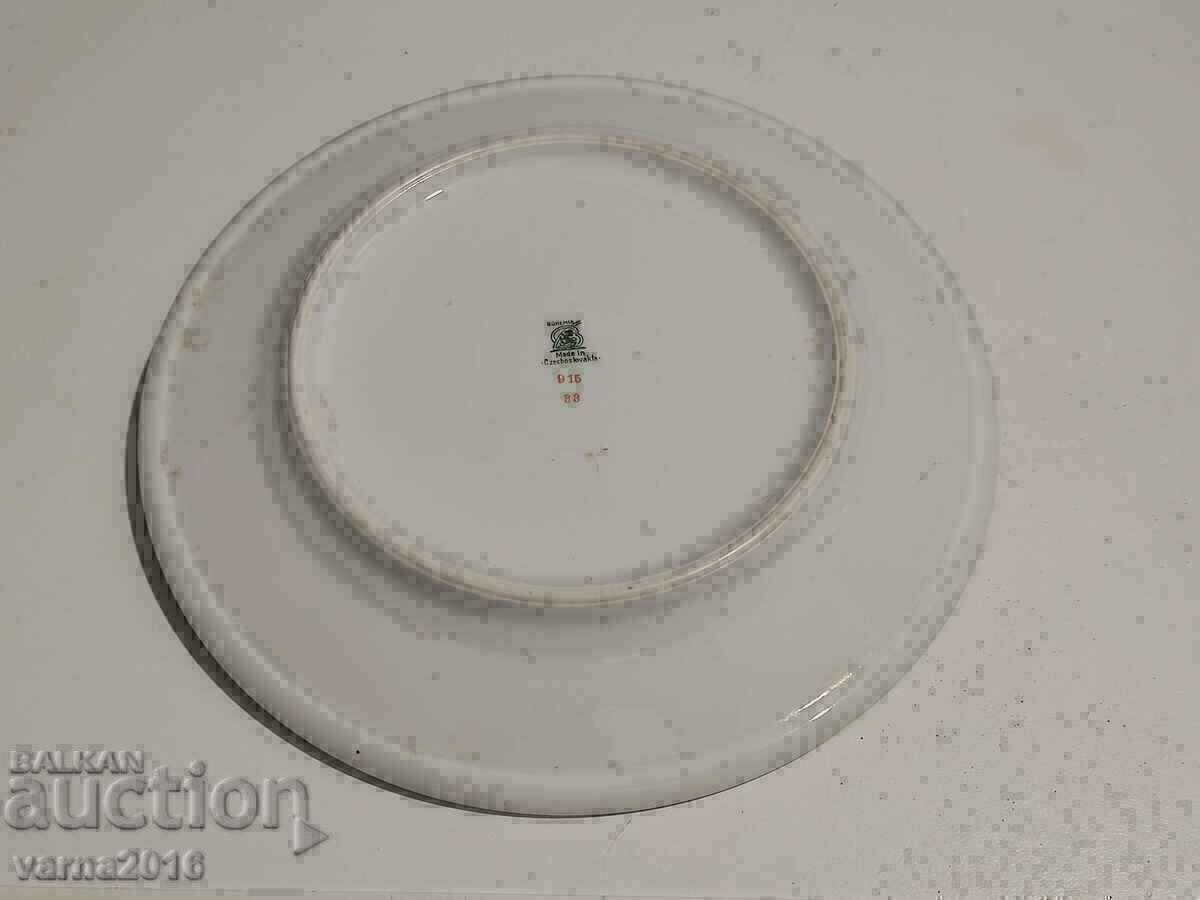 Auction Porcelain Plate Steamship Company Auction Porcelain Plate Steamship Company