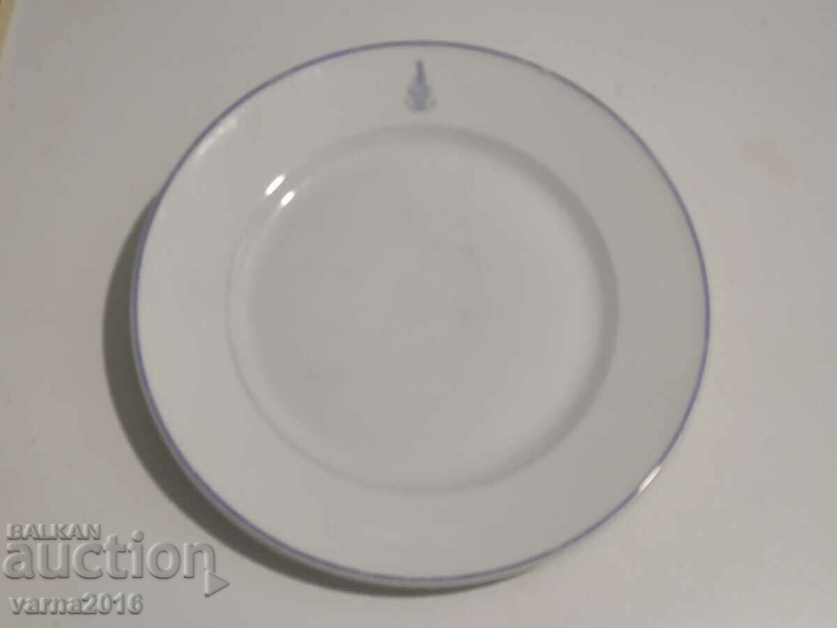 Rare Porcelain Plate Steamship Company