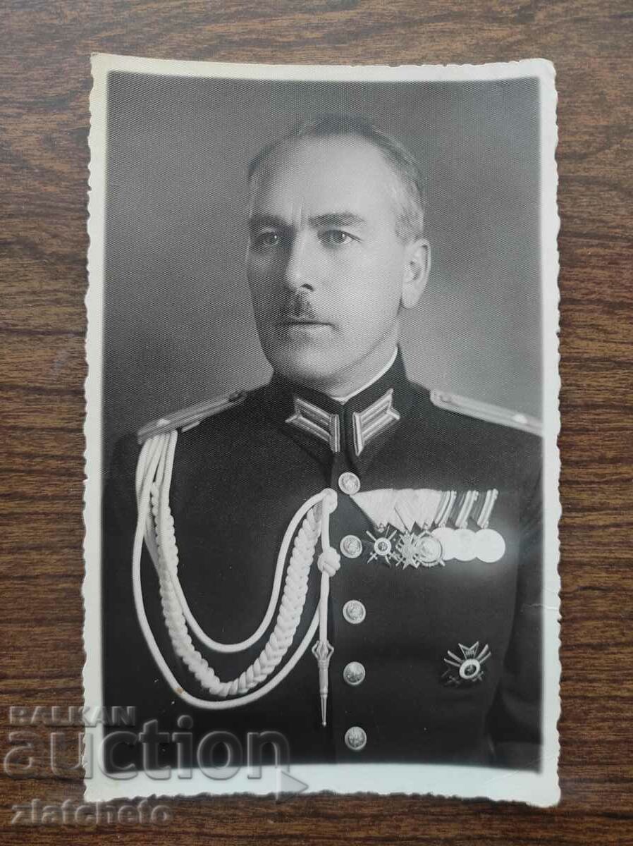 Old photo - General Stefan Tsanev, MINISTER OF WAR Old photo - General Stefan Tsanev, MINISTER OF WAR