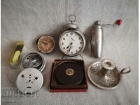 Set of Old Items - Junghans, Jaz - USSR and GDR
