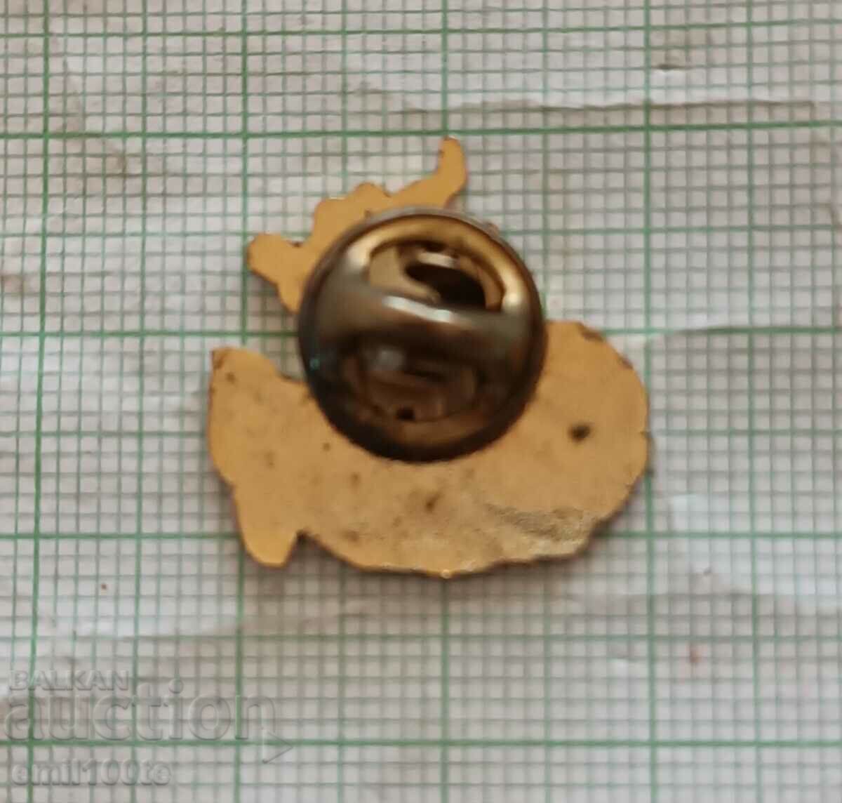 Доставка на Значка- Федерация по борба Русия Доставка на Значка- Федерация по борба Русия