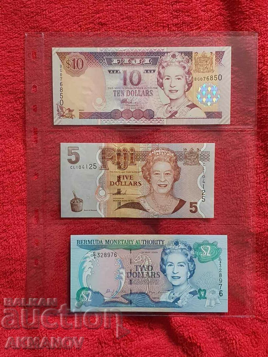 Fiji $10 2002 UNC MINT