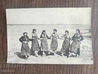 Стара снимка Царство България - Жени с нар.носии Русе