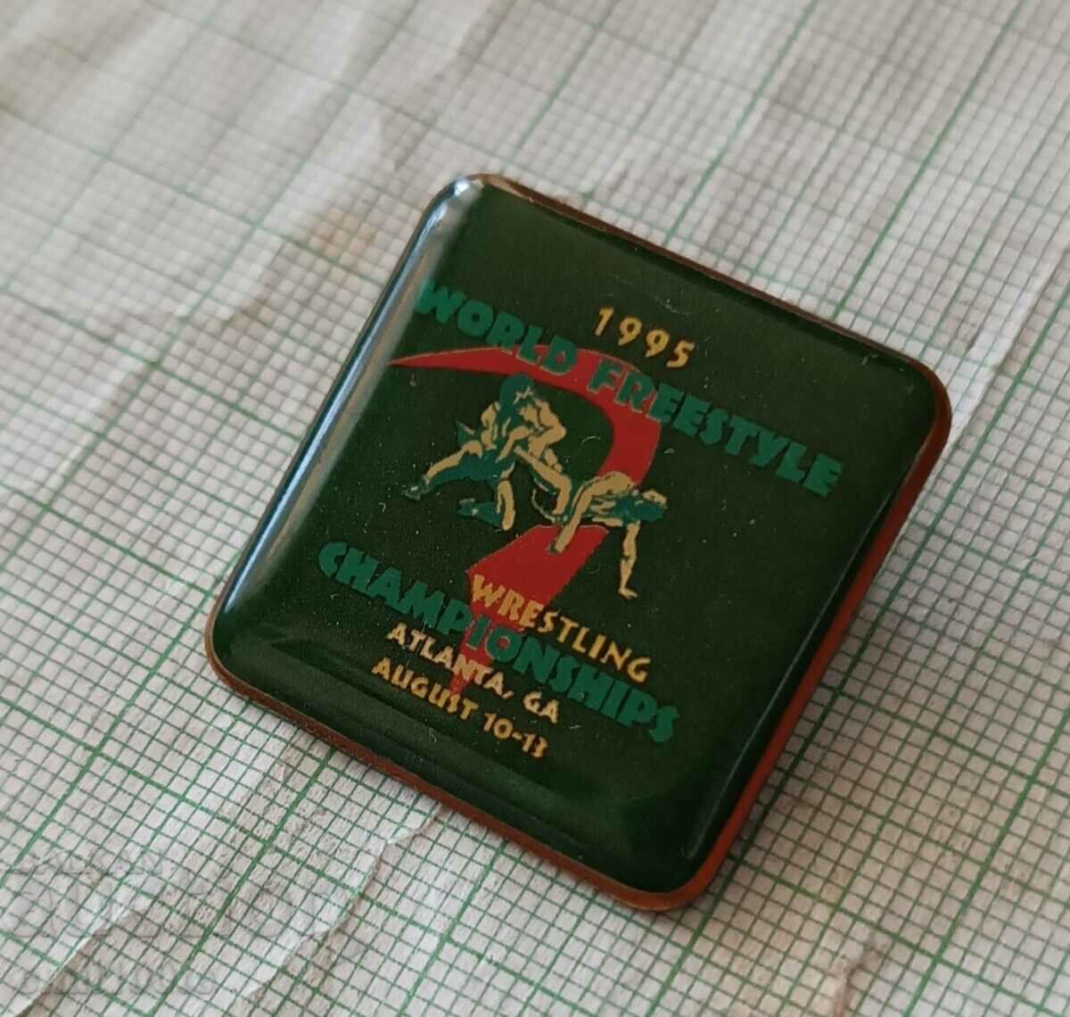 Auction Badge - World Championship Wrestling Atlanta 1995 USA Auction Badge - World Championship Wrestling Atlanta 1995 USA