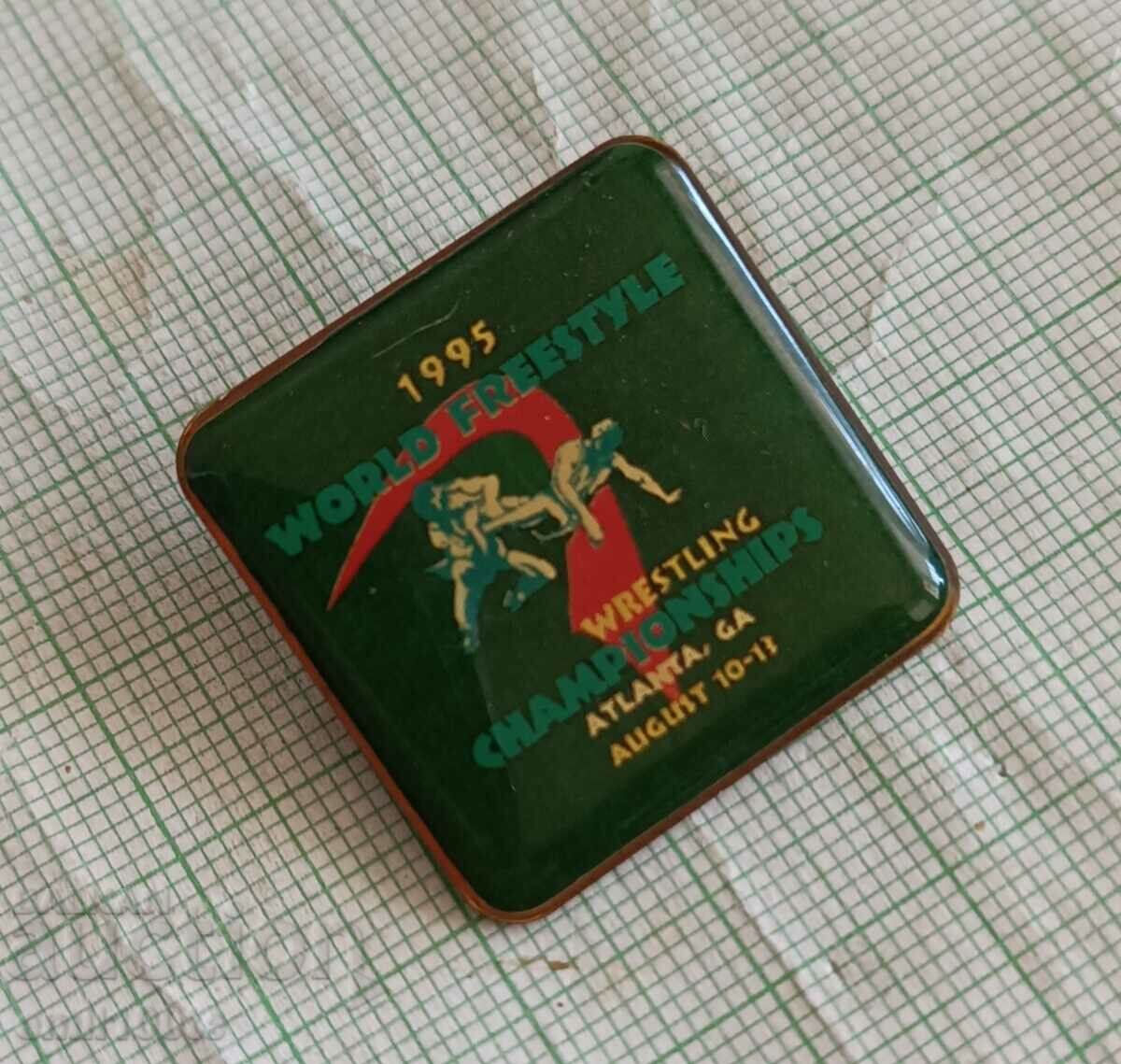 Delivery of Badge - World Championship Wrestling Atlanta 1995 USA Delivery of Badge - World Championship Wrestling Atlanta 1995 USA