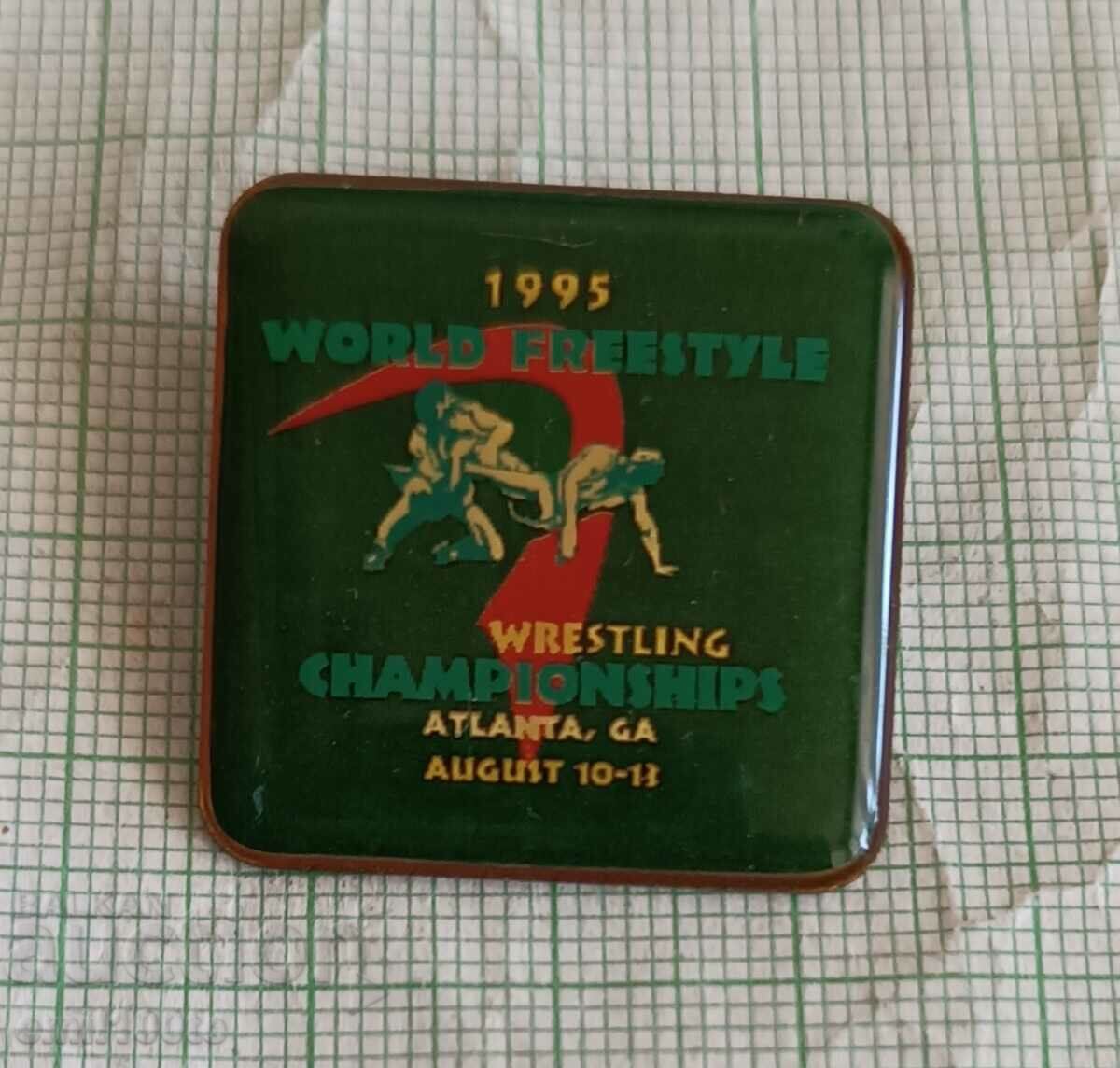 Badge - World Championship Wrestling Atlanta 1995 USA