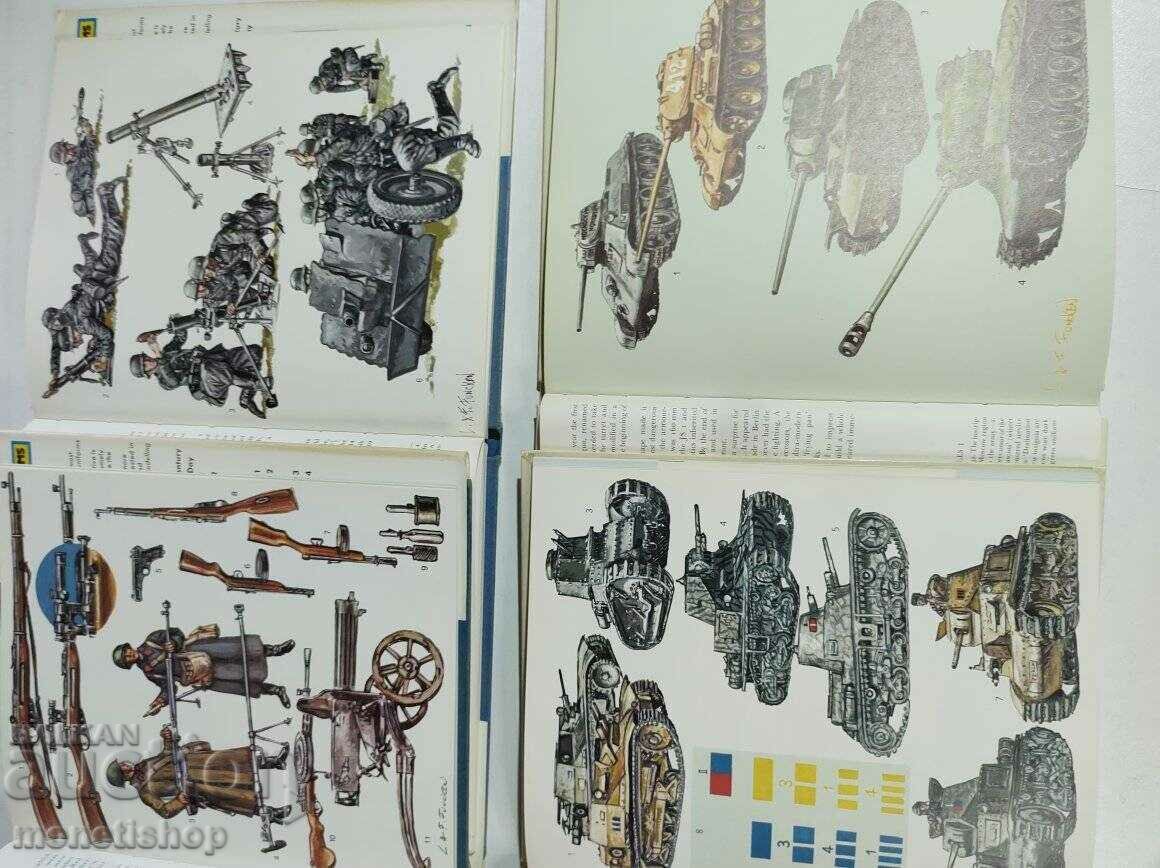 4 pcs. illustrated reference books for weapons and uniforms of the Armed Forces - 6 4 pcs. illustrated reference books for weapons and uniforms of the Armed Forces - 6