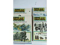 4 pcs. illustrated reference books for weapons and uniforms of the Armed Forces