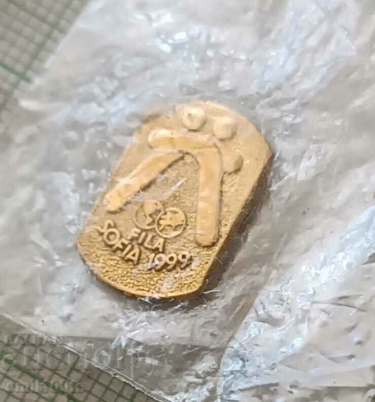 Badge - European Wrestling Championship 1999 Sofia Bulgaria - 5 Badge - European Wrestling Championship 1999 Sofia Bulgaria - 5