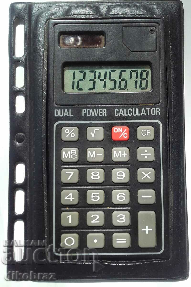 ECO calculator with a case - from a penny