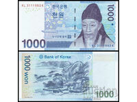 ❤️ ⭐ Coreea de Sud 2007 1000 de woni UNC nou ⭐ ❤️