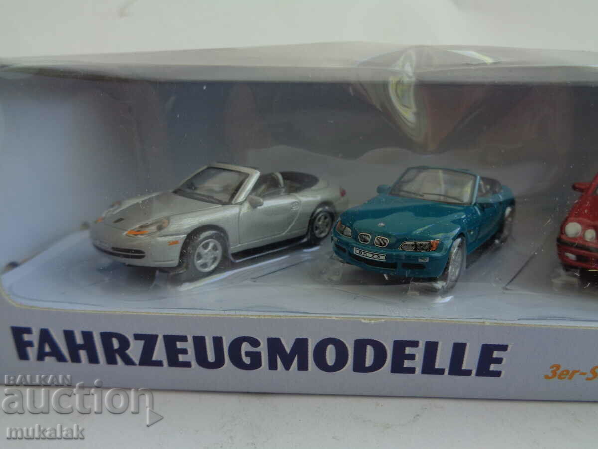 1:72 PORSCHE BMW MERCEDES TROLLEY TOY MODEL LOT with price 35.00 BGN | € 17.90 1:72 PORSCHE BMW MERCEDES TROLLEY TOY MODEL LOT with price 35.00 BGN | € 17.90