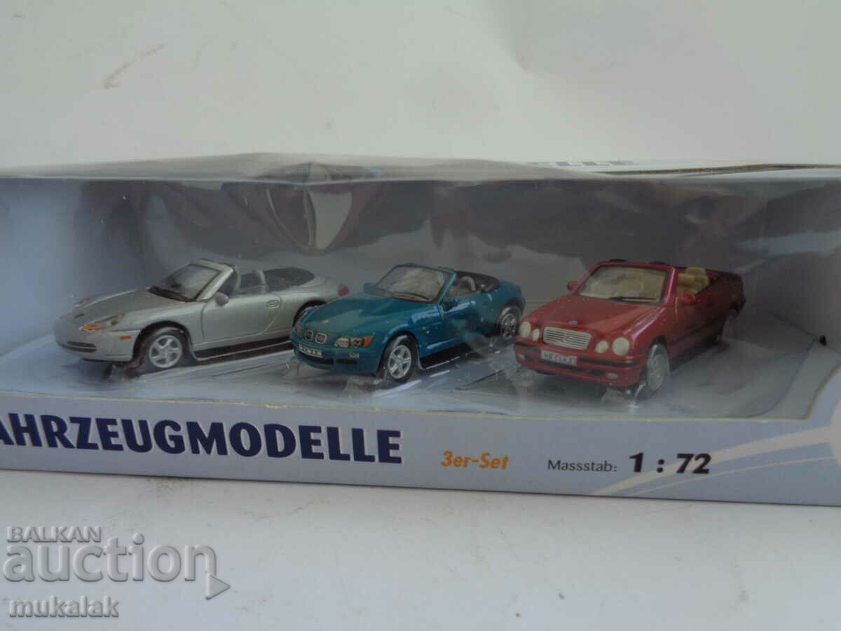 Delivery of 1:72 PORSCHE BMW MERCEDES TROLLEY TOY MODEL LOT Delivery of 1:72 PORSCHE BMW MERCEDES TROLLEY TOY MODEL LOT