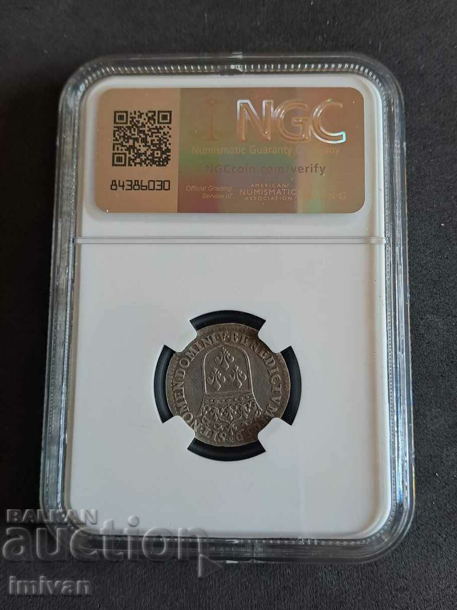 Franța 1/12 ECU, 1659 Regele Ludovic al XIV-lea cu preț 350.00 BGN | € 178.95