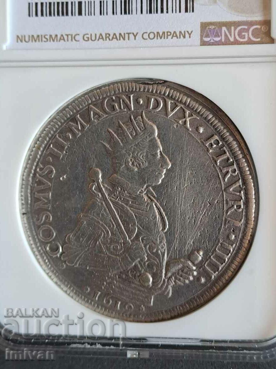 Auction THALER Pisa. Cosimo II de' Medici 1619 Auction THALER Pisa. Cosimo II de' Medici 1619