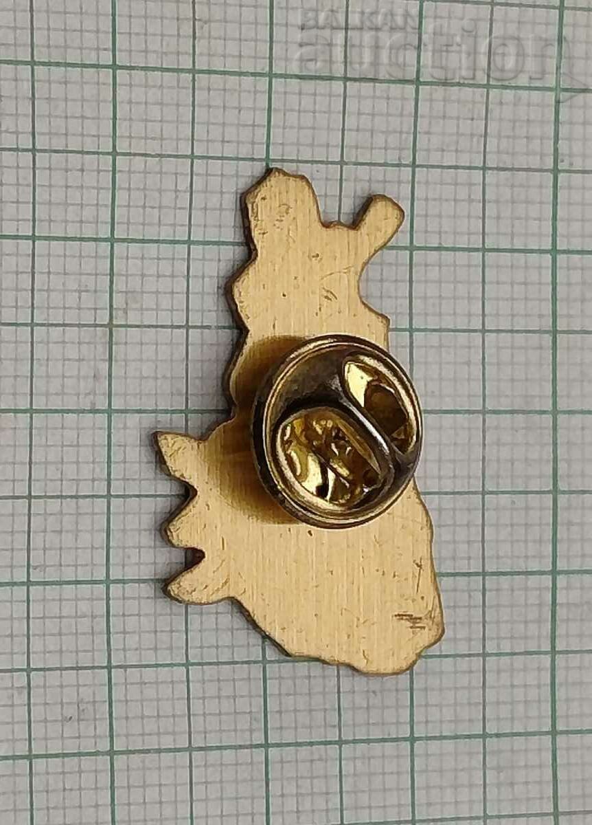 FINLAND FLAG MAP BADGE PIN with price 5.00 BGN | € 2.56 FINLAND FLAG MAP BADGE PIN with price 5.00 BGN | € 2.56