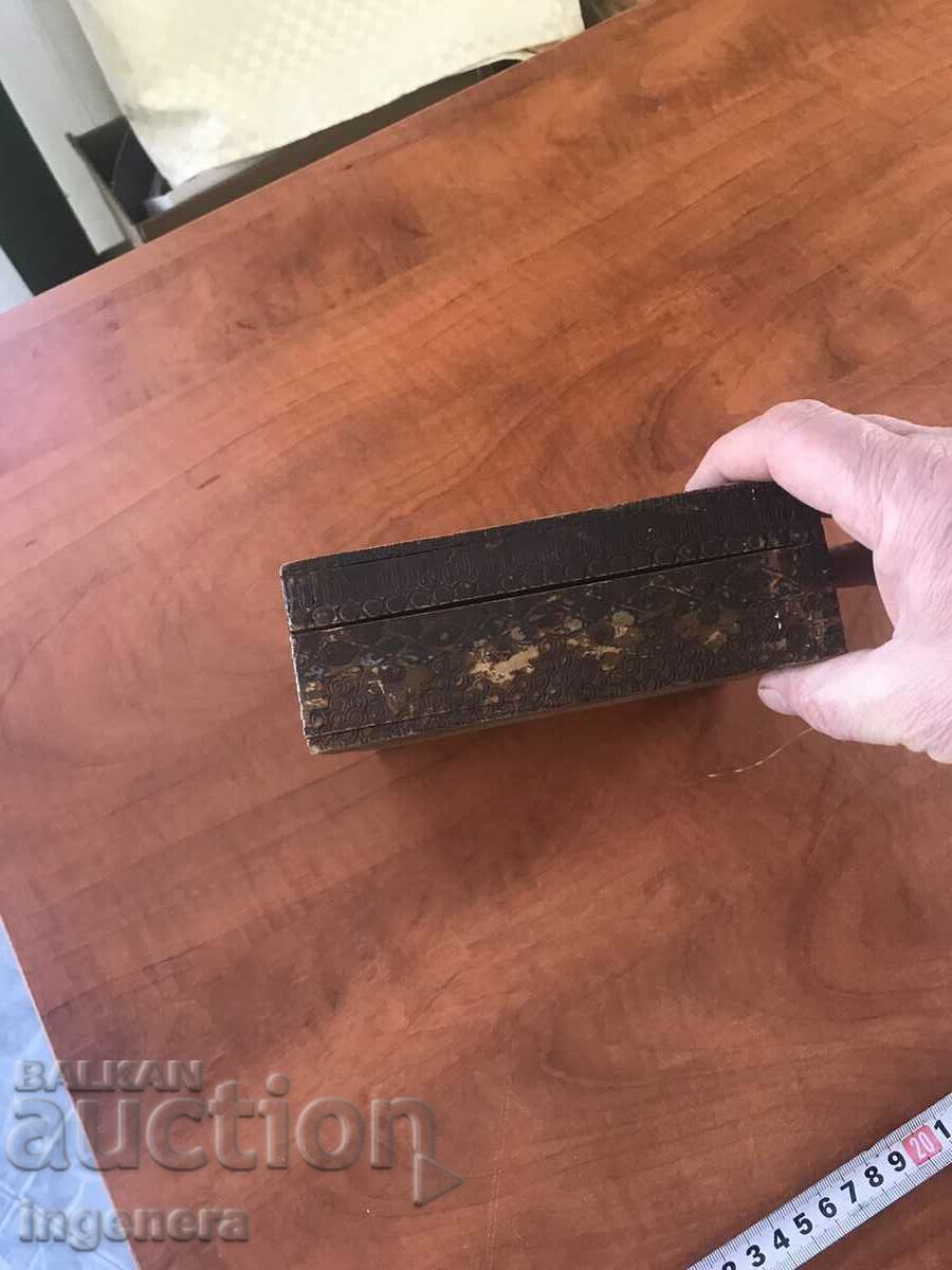 BOX WOOD PYROGRAPH DRAWING ANTIQUE FROM SOCA - 7 BOX WOOD PYROGRAPH DRAWING ANTIQUE FROM SOCA - 7