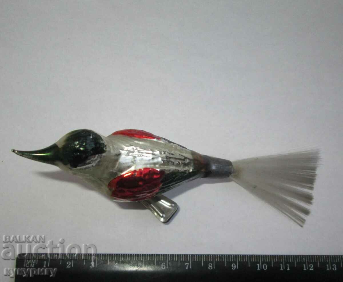 2 old handmade glass Christmas tree toys - 7 2 old handmade glass Christmas tree toys - 7