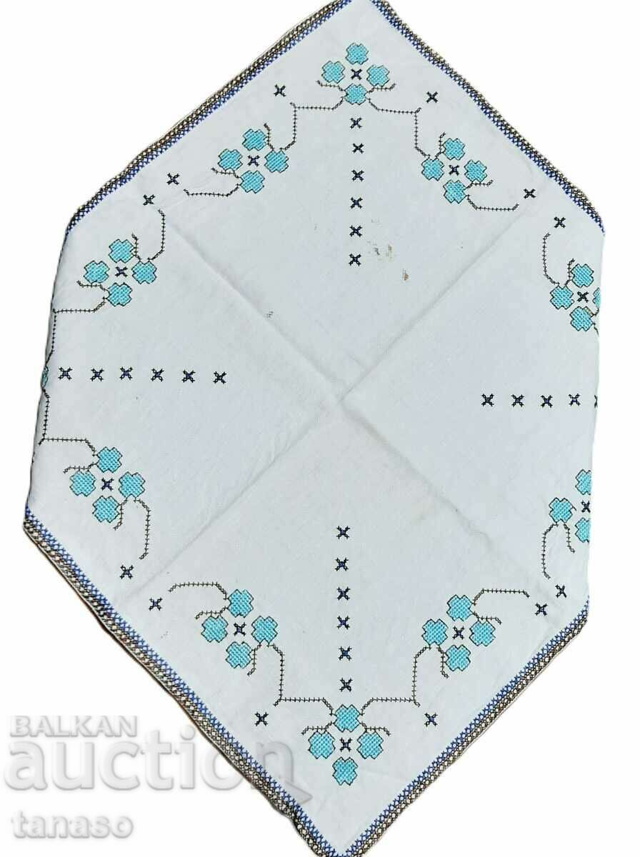 Embroidered tablecloth - square (17.4) with price 25.00 BGN | € 12.78 Embroidered tablecloth - square (17.4) with price 25.00 BGN | € 12.78