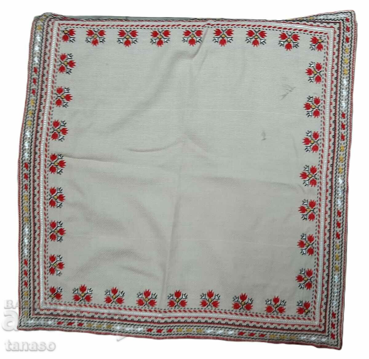 Embroidered tablecloth - square (17.4) with price 25.00 BGN | € 12.78