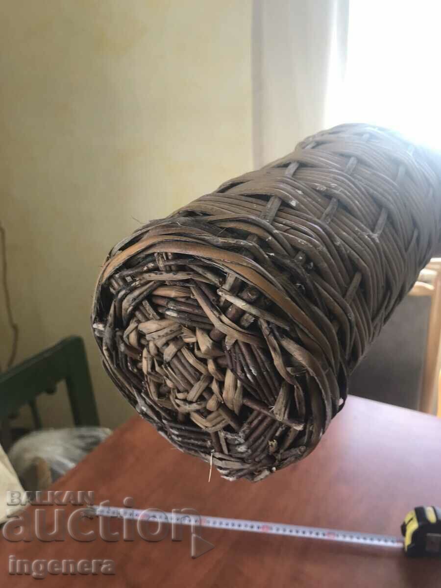 DAMAJANA BRAIDED GLASS BOTTLE FOR BRANDY-3.5 LITERS - 6 DAMAJANA BRAIDED GLASS BOTTLE FOR BRANDY-3.5 LITERS - 6