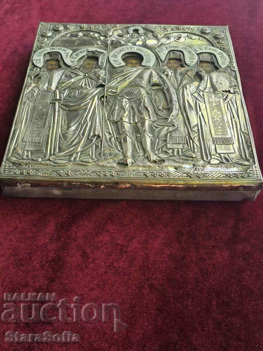 RUSSIAN IMPERIAL ICON 19th century. - 7 RUSSIAN IMPERIAL ICON 19th century. - 7