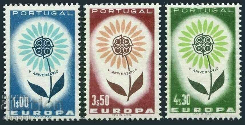 Portugalia 1964 Europa CEPT (**) curat, netimbrat