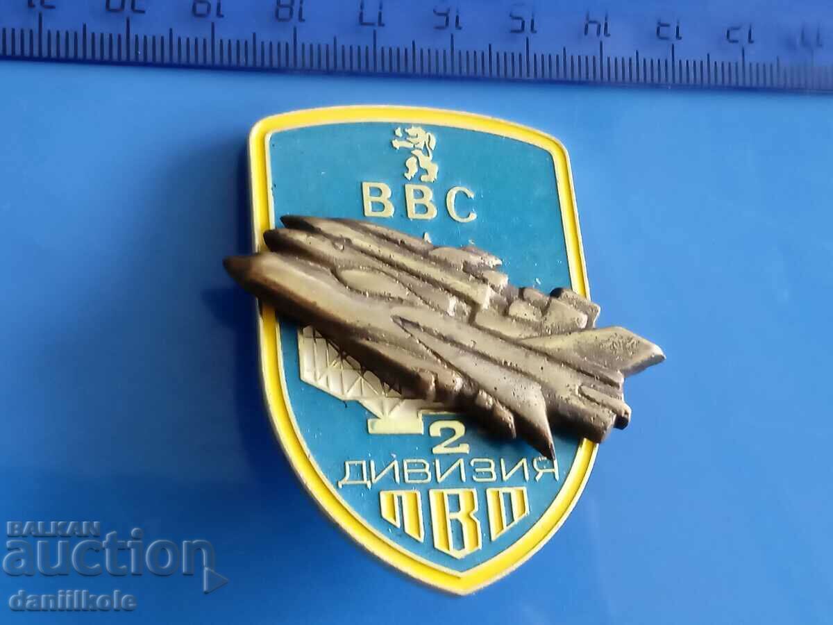 *$*Y*$* INSIGNIA OF THE 2ND AIR FORCE AND AIR FORCE DIVISION OF BNA - RRR *$*Y*$* - 5