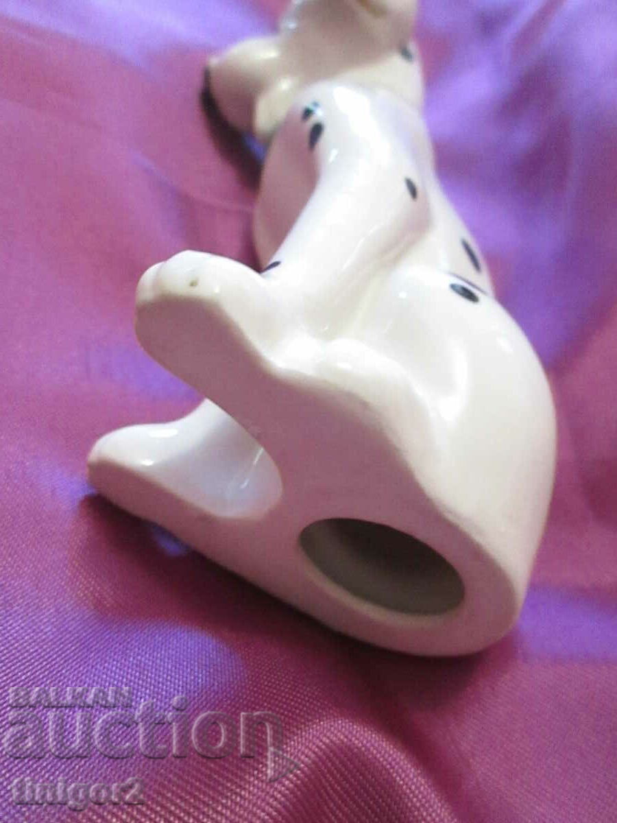 Аукцион Порцеланова фигурка -куче -Далматинец Аукцион Порцеланова фигурка -куче -Далматинец