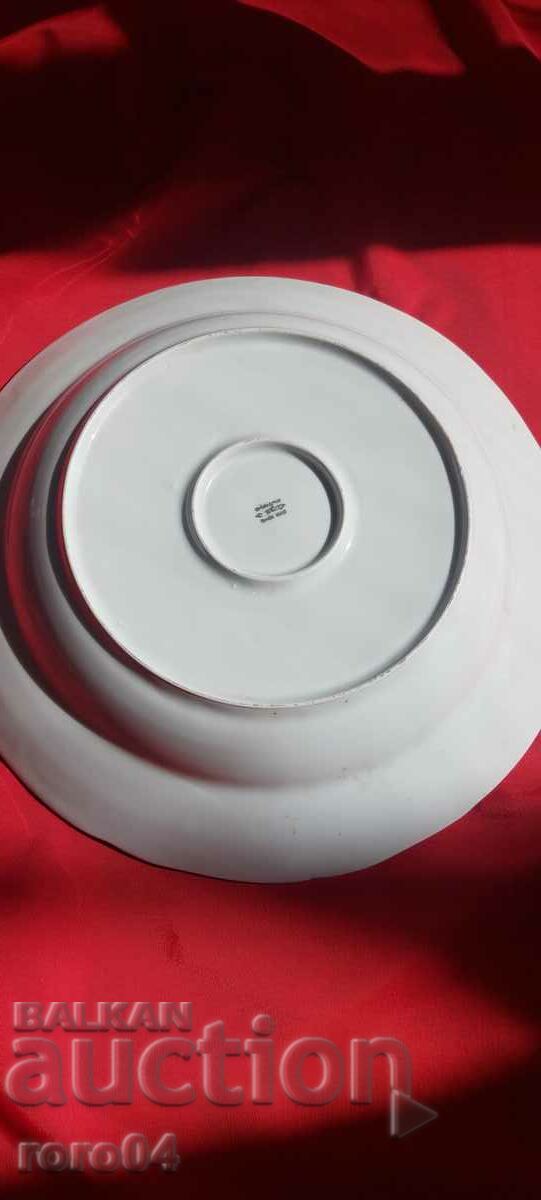 BEAUTIFUL LARGE PORCELAIN PLATE - PLATO - 5 BEAUTIFUL LARGE PORCELAIN PLATE - PLATO - 5