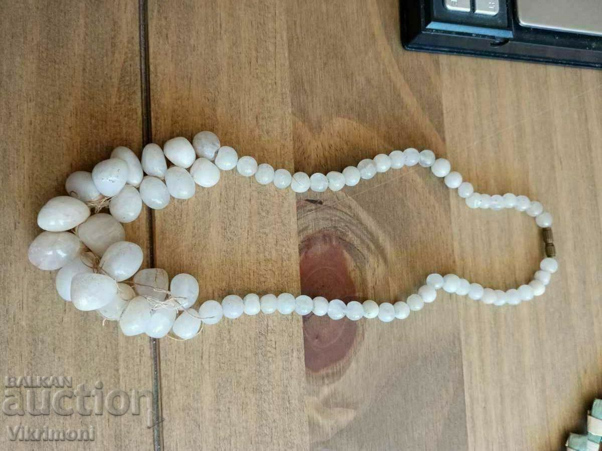 Παράδοση Παλιό vintage κολιέ χαλαζία, σοβιετικό μπρούτζο Παράδοση Παλιό vintage κολιέ χαλαζία, σοβιετικό μπρούτζο