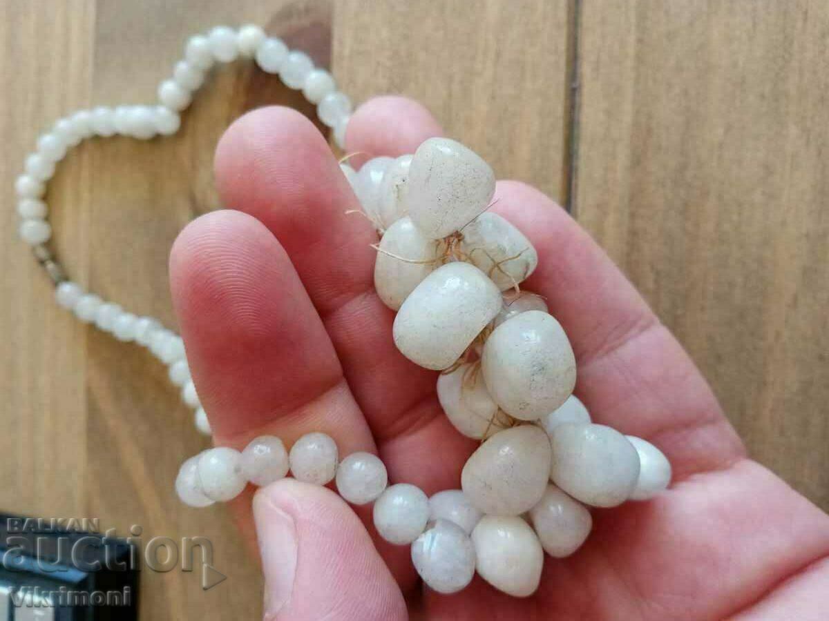 Παλιό vintage κολιέ χαλαζία, σοβιετικό μπρούτζο - 5 Παλιό vintage κολιέ χαλαζία, σοβιετικό μπρούτζο - 5