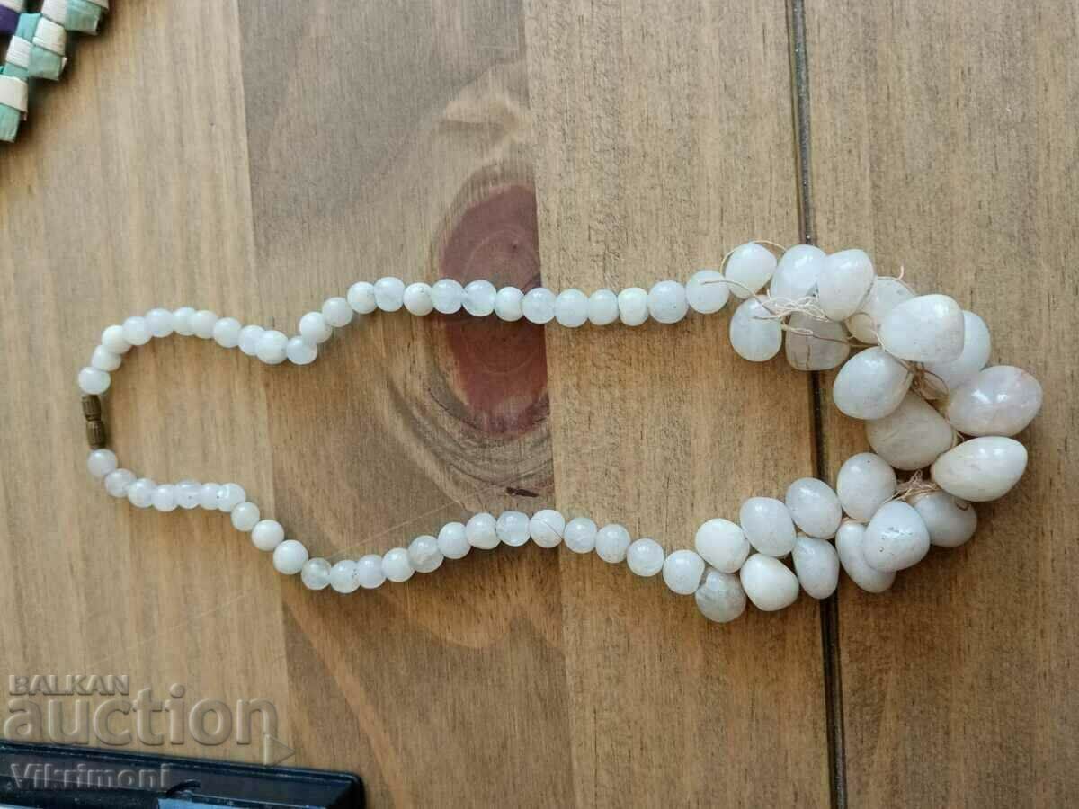 Παλιό vintage κολιέ χαλαζία, σοβιετικό μπρούτζο - 6 Παλιό vintage κολιέ χαλαζία, σοβιετικό μπρούτζο - 6