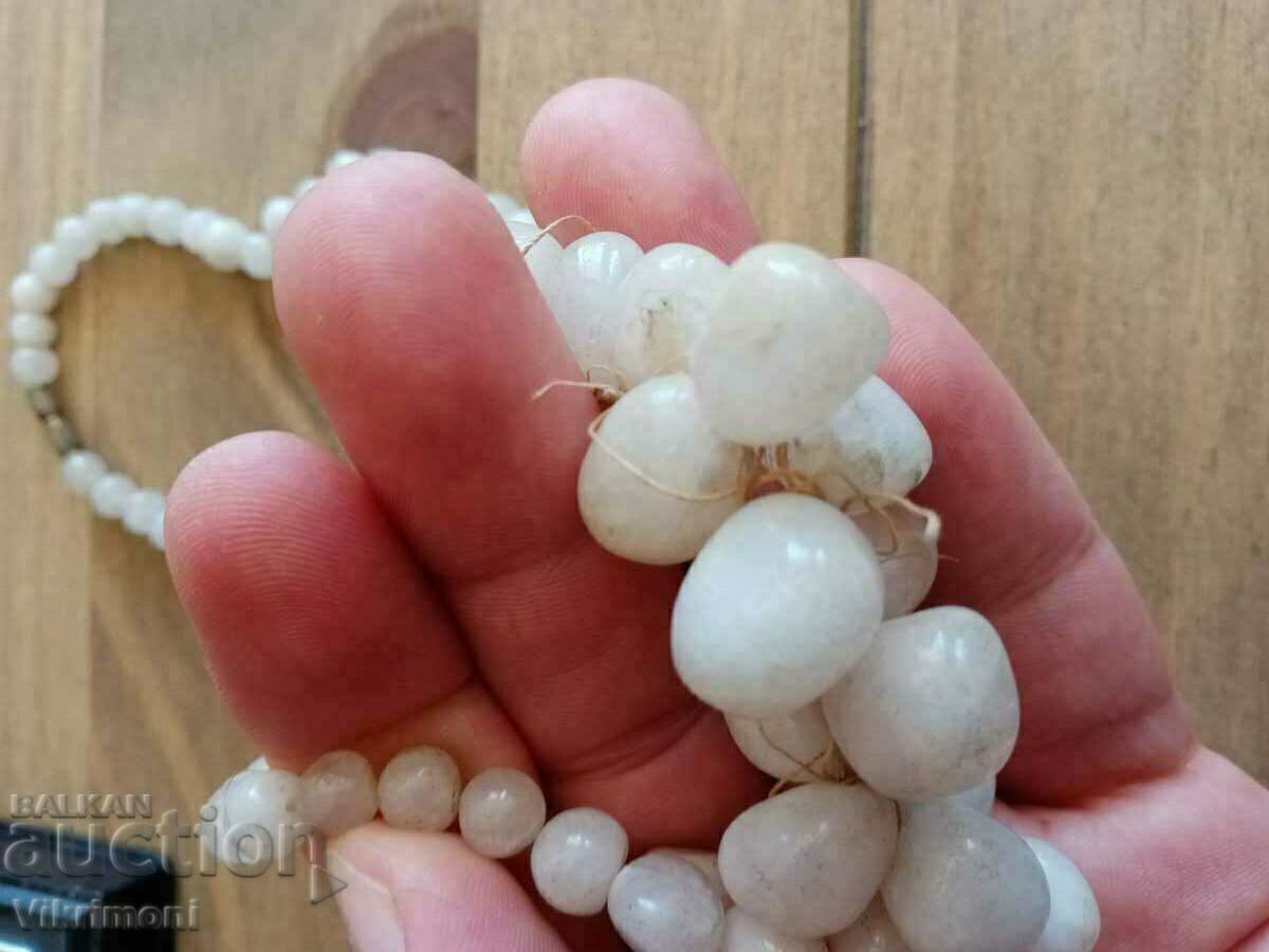 Παλιό vintage κολιέ χαλαζία, σοβιετικό μπρούτζο - 7 Παλιό vintage κολιέ χαλαζία, σοβιετικό μπρούτζο - 7