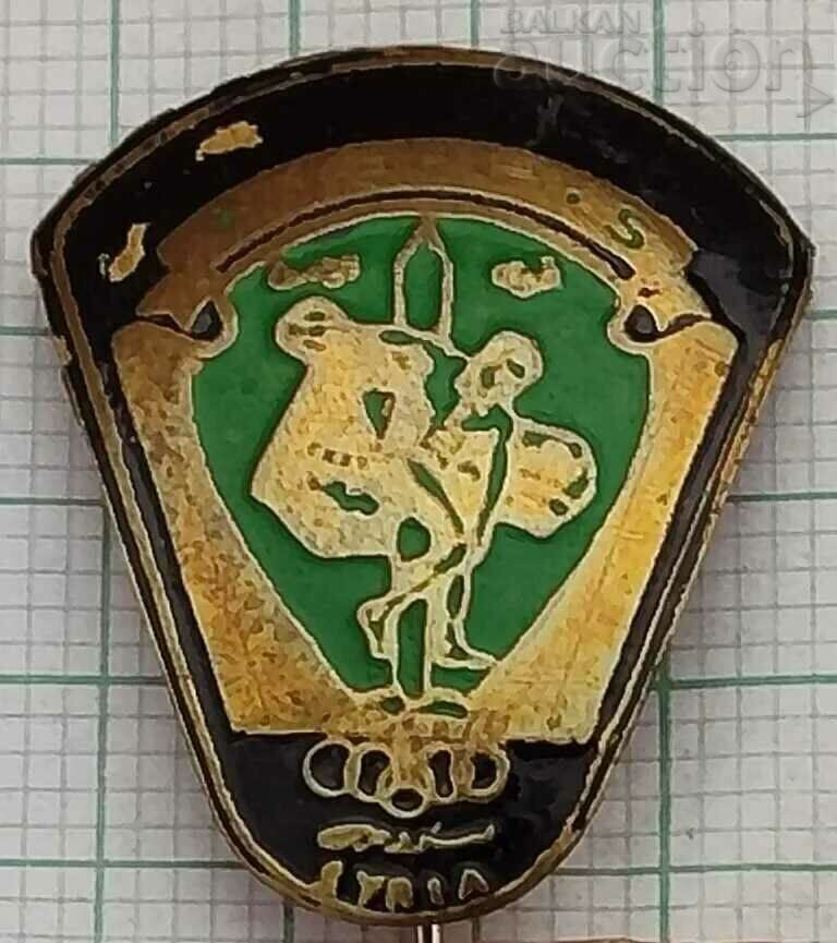 SYRIA SYRIAN ARAB COUNTRY OLYMPIC COMMITTEE OLD BADGE