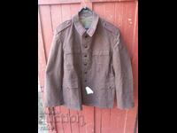 Old winter soldier's jacket, uniform, "washer's bag"
