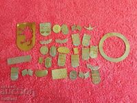 Lot of metal blanks for badges of 1 pc No reserved price