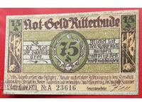 Банкнота-Германия-Саксония-Ритерхюде-75 пфенига 1921
