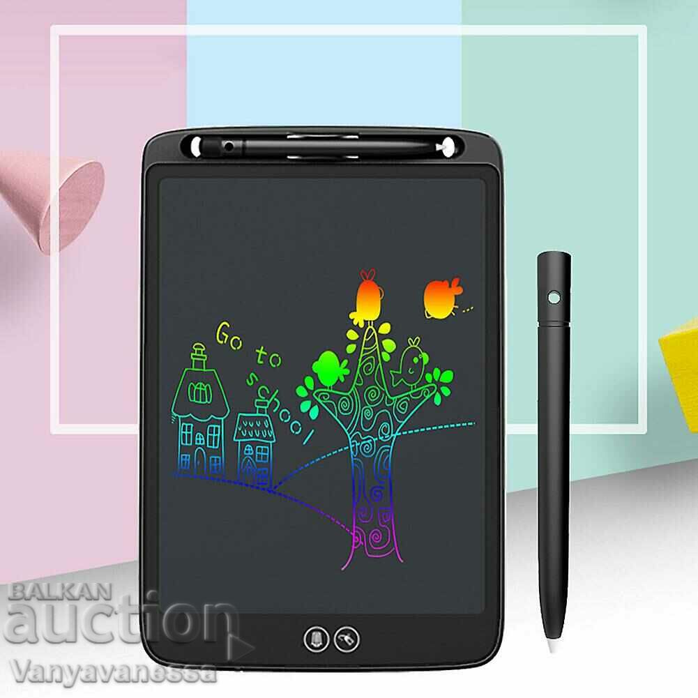 Φανταστική παιδική σανίδα ζωγραφικής Tablet, οθόνη LCD, 12