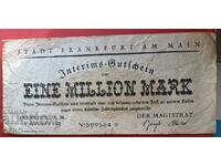 Τραπεζογραμμάτιο-Γερμανία-Έσση-Φρανκφούρτη αμ Μάιν-1 εκατομμύριο μάρκα 1923