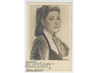 old Postcard actress GREER GARSON /8617
